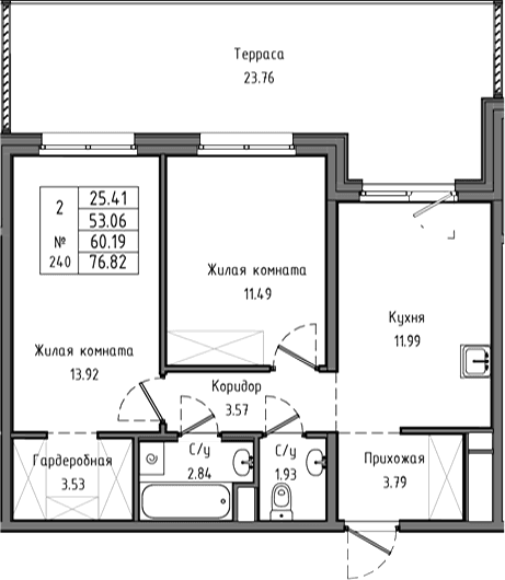 Планировка квартиры