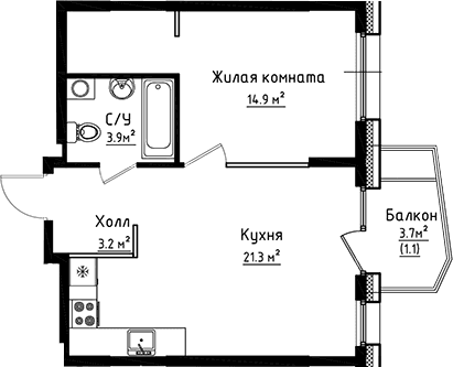 Планировка квартиры