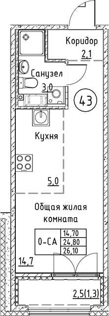 Планировка квартиры