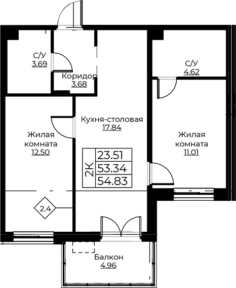 Планировка квартиры