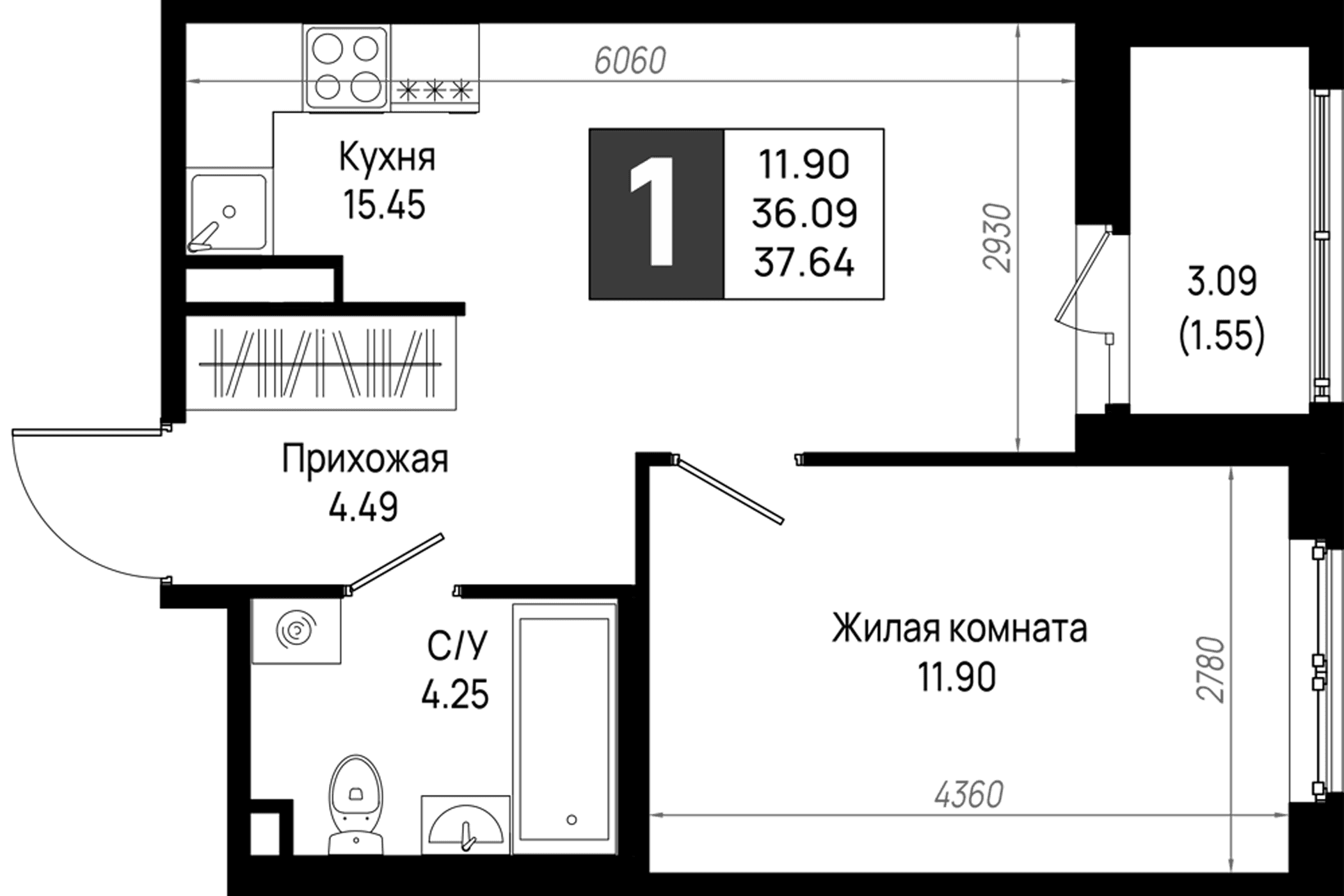 Планировка квартиры