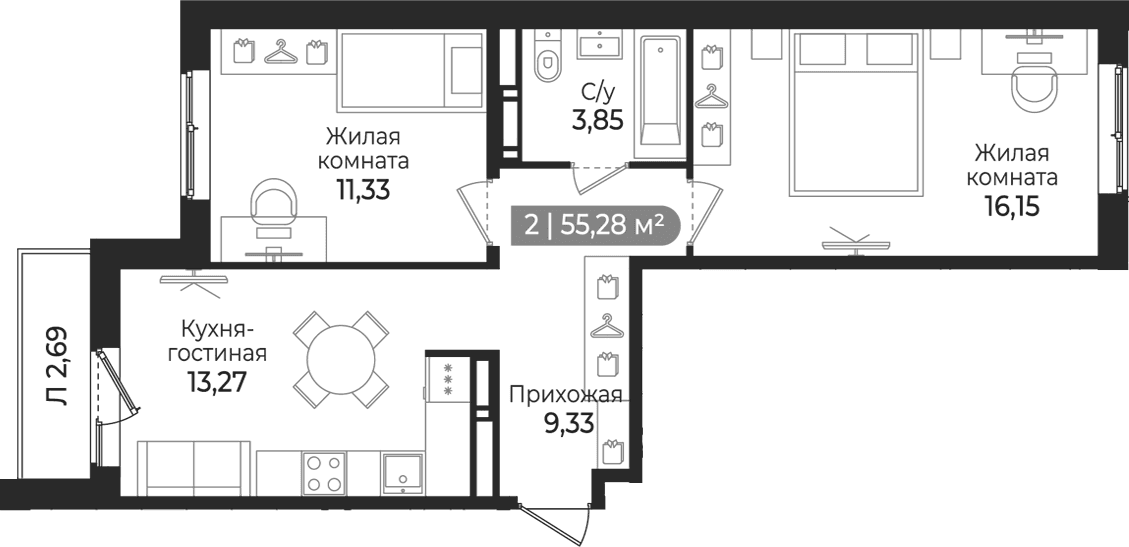 Планировка квартиры