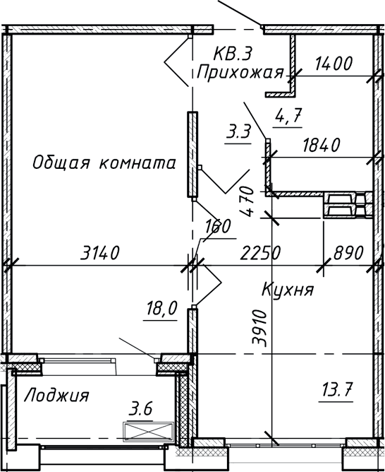 Планировка квартиры