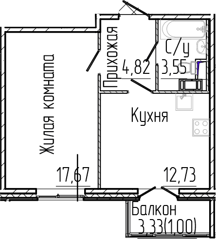 Планировка квартиры