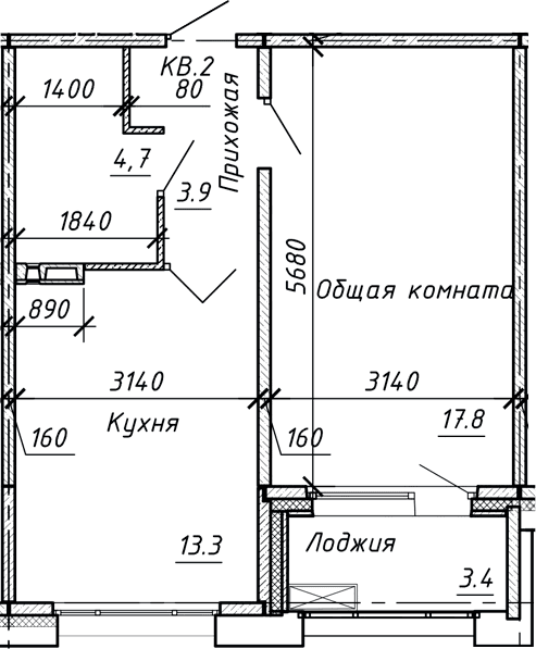 Планировка квартиры