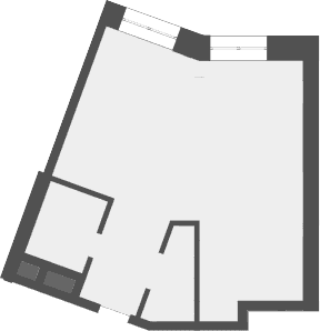 1-комнатная квартира
