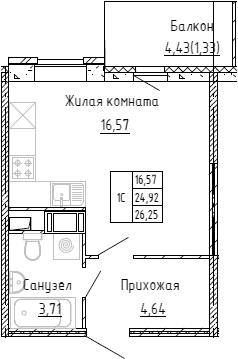 Планировка квартиры