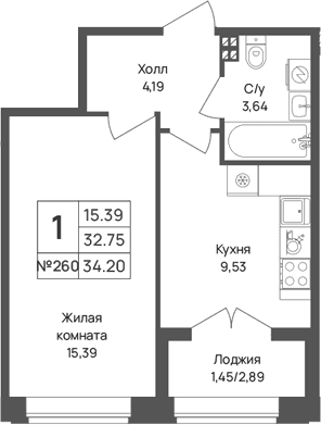 Планировка квартиры
