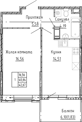 Планировка квартиры