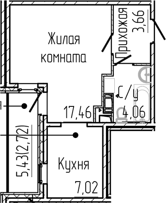 Планировка квартиры