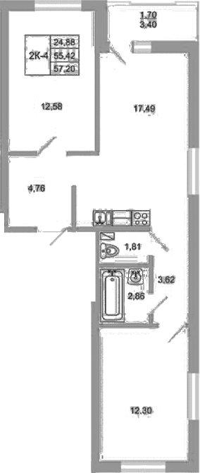 Планировка квартиры