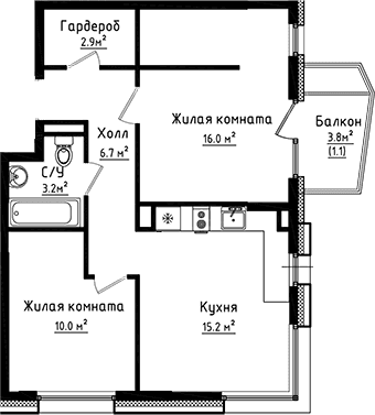Планировка квартиры