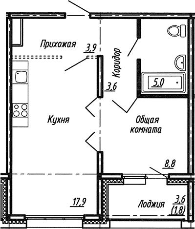 Планировка квартиры