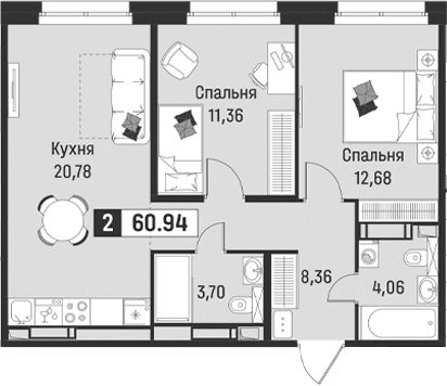 Планировка квартиры