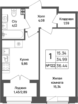 Планировка квартиры