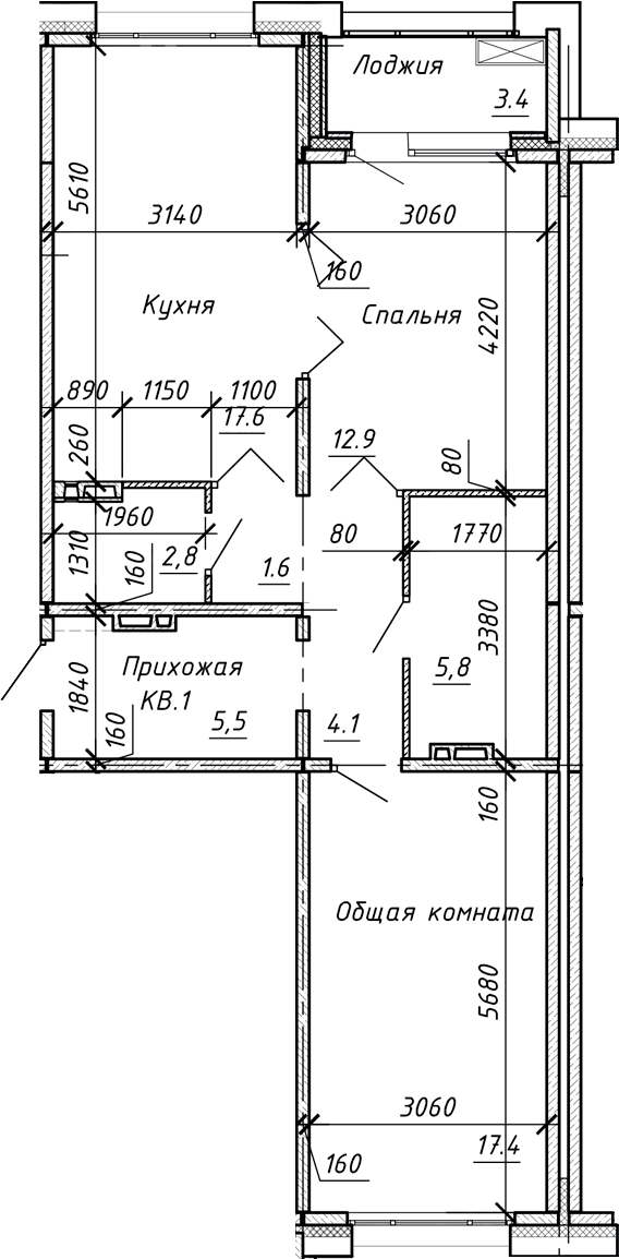 Планировка квартиры
