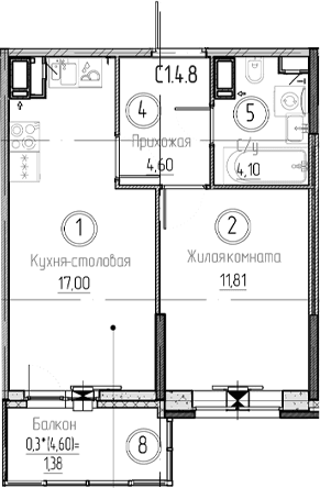 Планировка квартиры