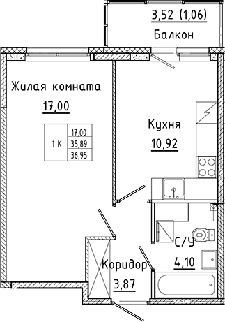 Планировка квартиры