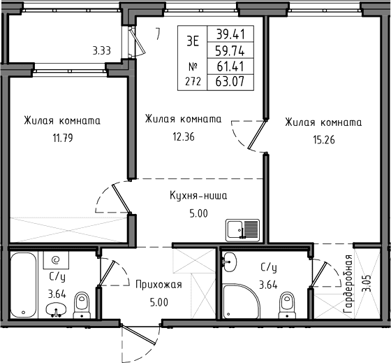 Планировка квартиры
