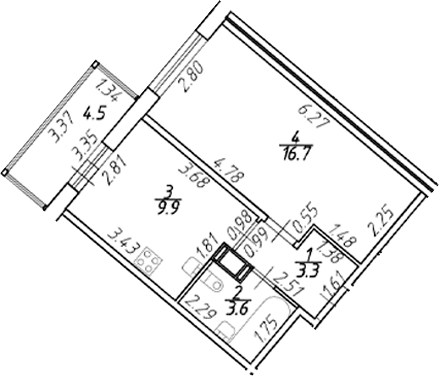 Планировка квартиры
