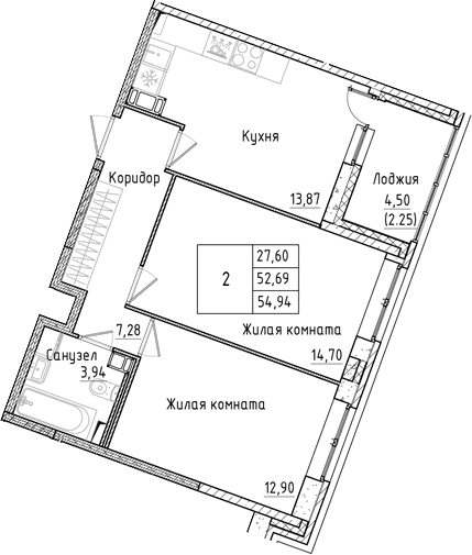 Планировка квартиры