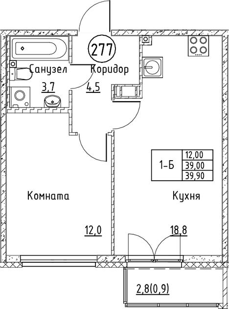 Планировка квартиры