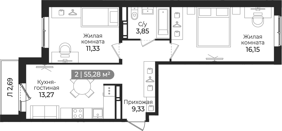 Планировка квартиры