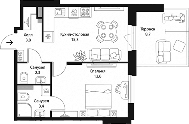 Планировка квартиры