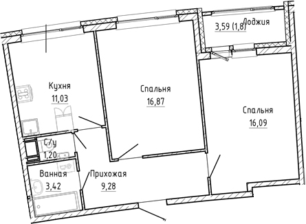 Планировка квартиры