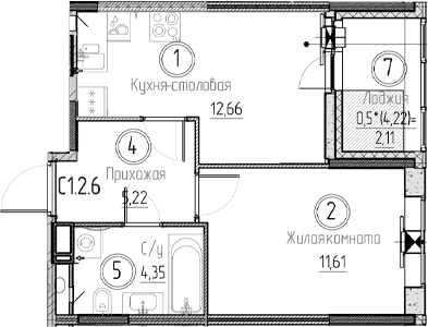 Планировка квартиры