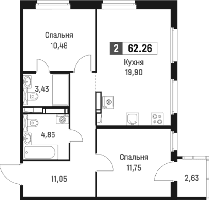 Планировка квартиры