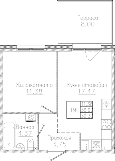 Планировка квартиры
