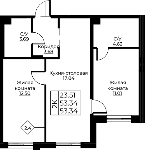 Планировка квартиры