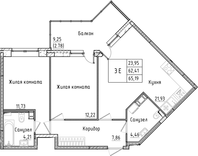 Планировка квартиры