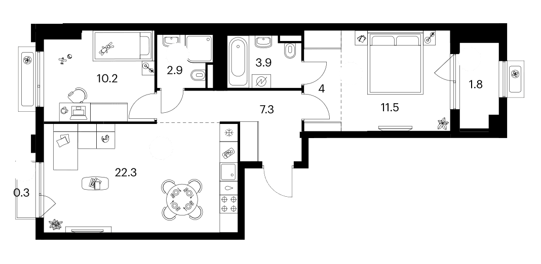 Планировка квартиры