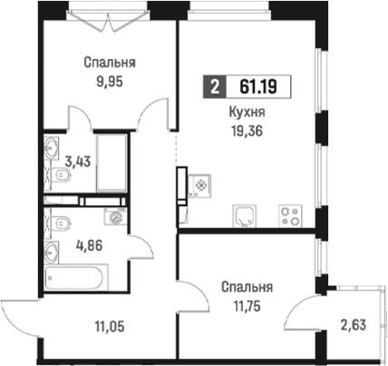 Планировка квартиры