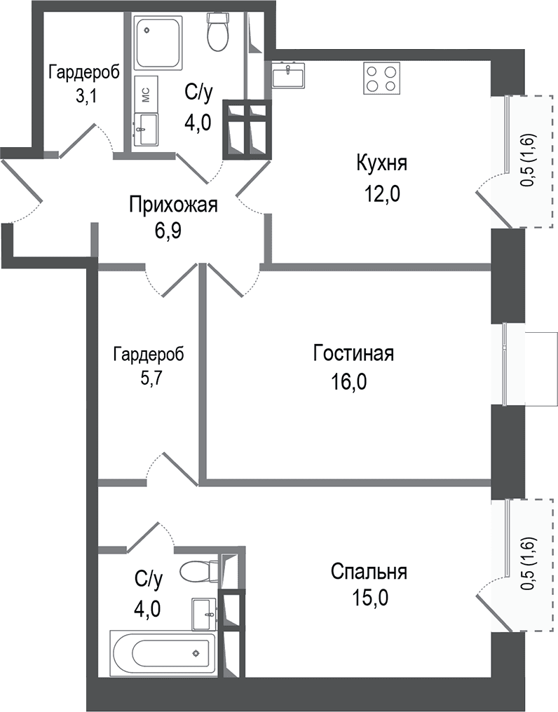 Планировка квартиры