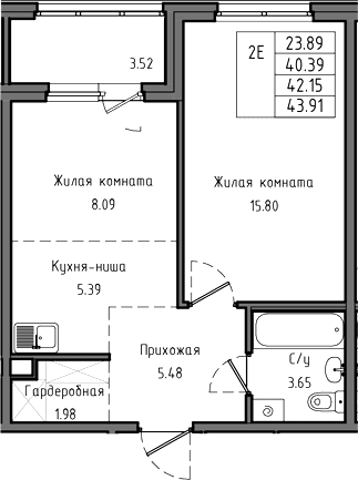 Планировка квартиры