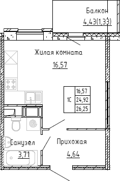 Планировка квартиры