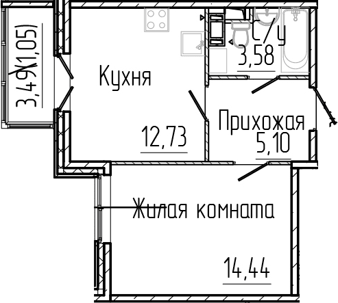 Планировка квартиры