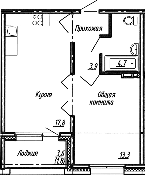 Планировка квартиры