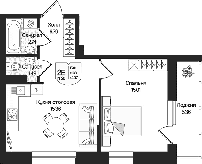 Планировка квартиры