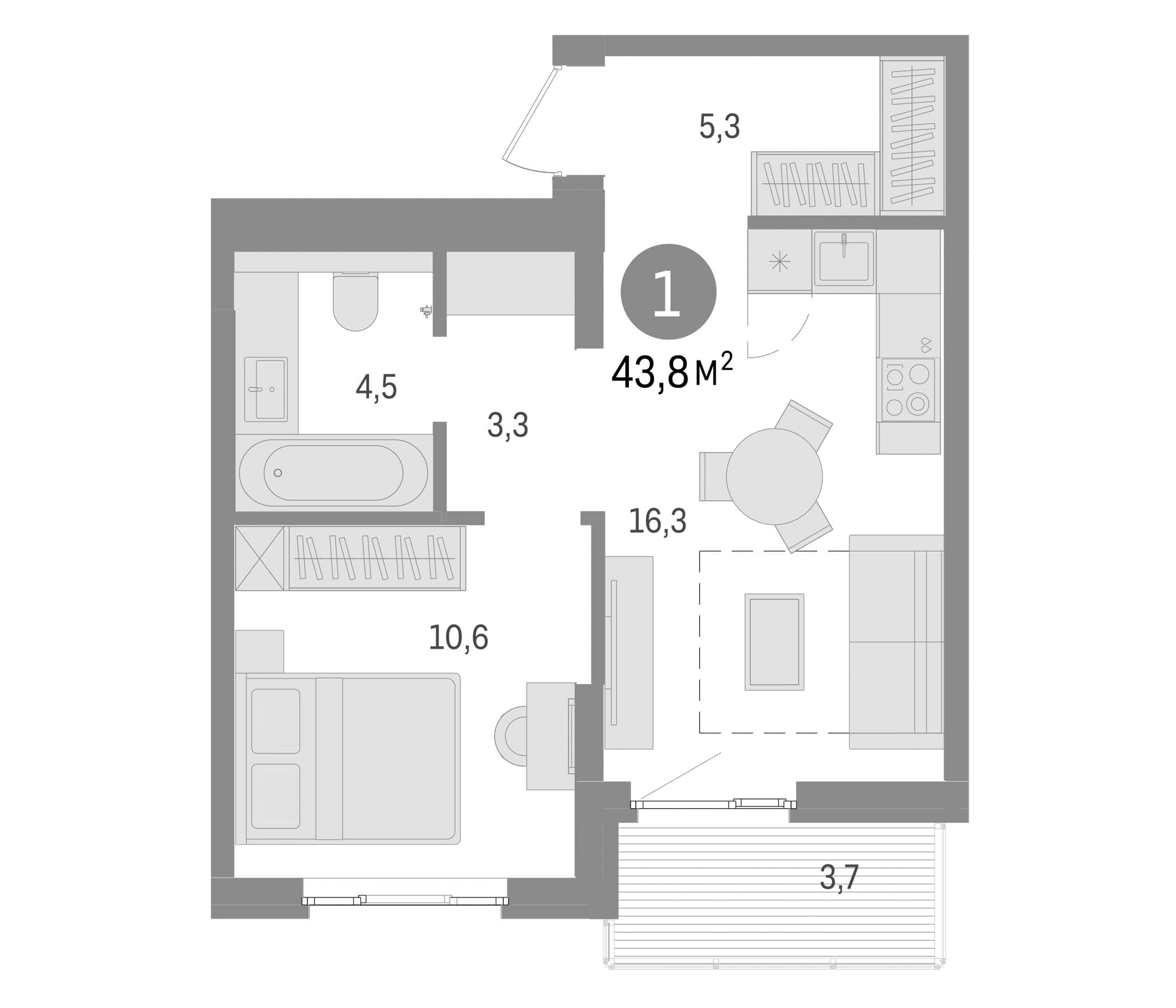 Планировка квартиры