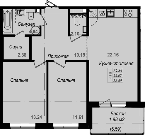 Планировка квартиры
