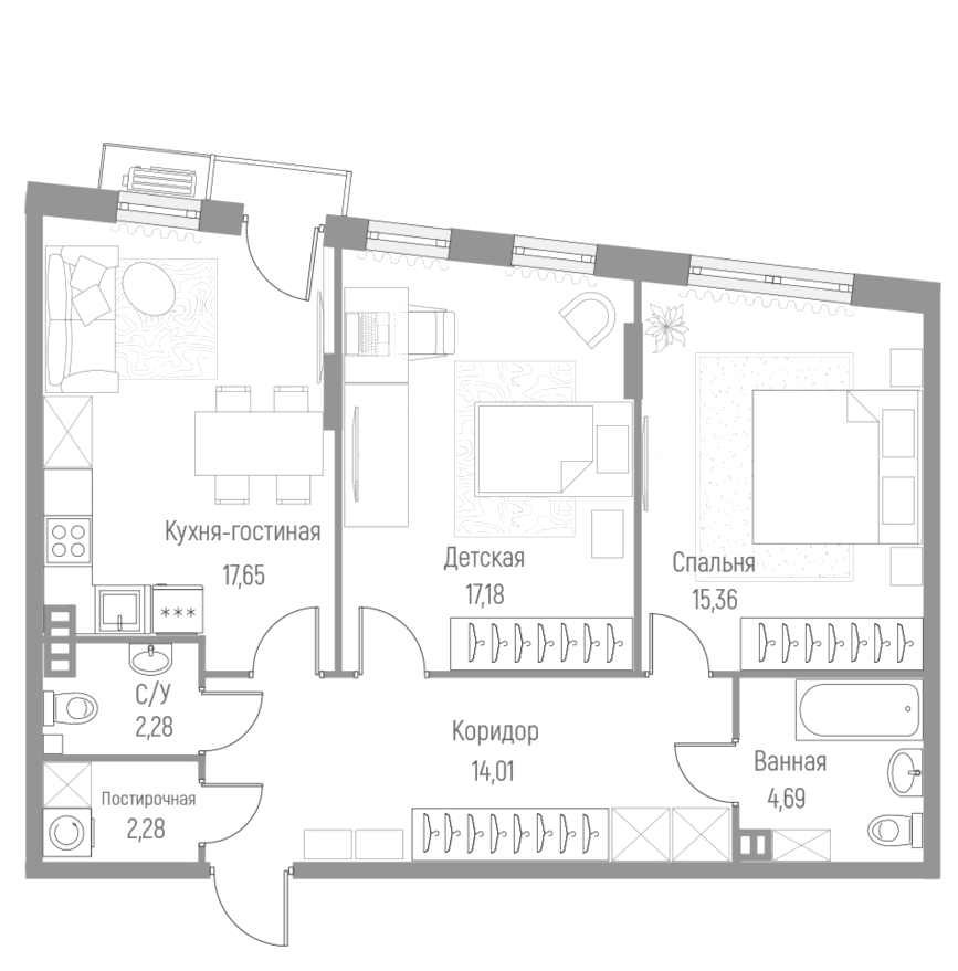 Планировка квартиры