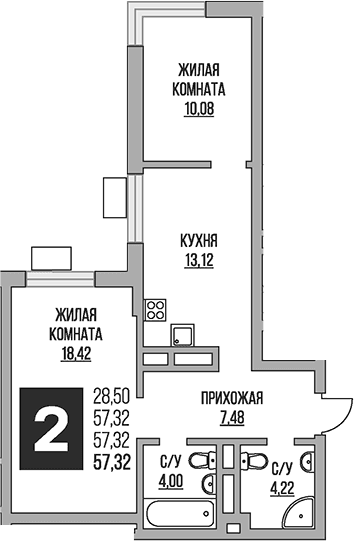 Планировка квартиры