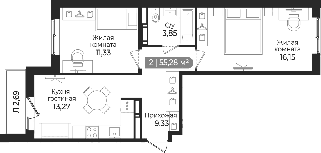 Планировка квартиры