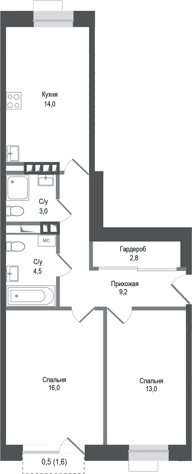 Планировка квартиры
