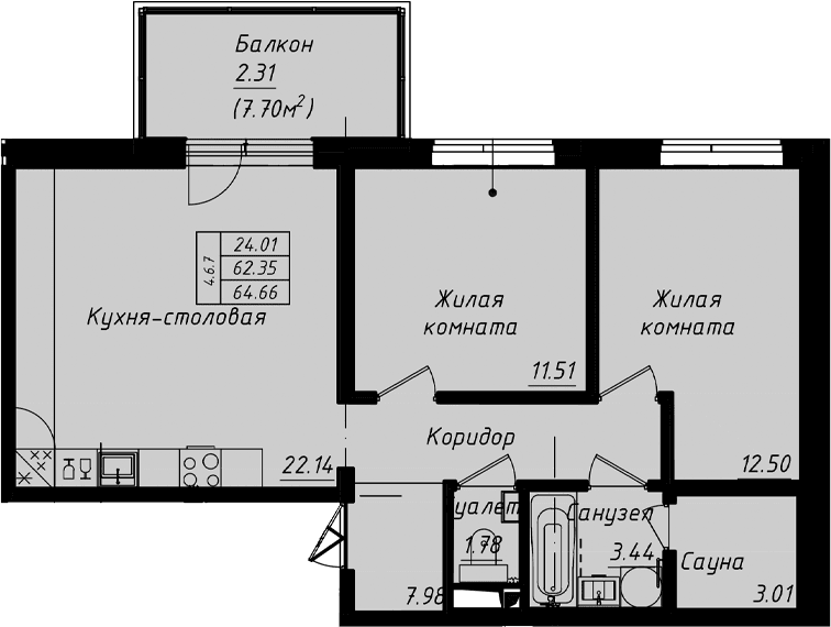 Планировка квартиры