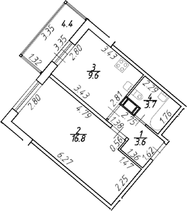 Планировка квартиры